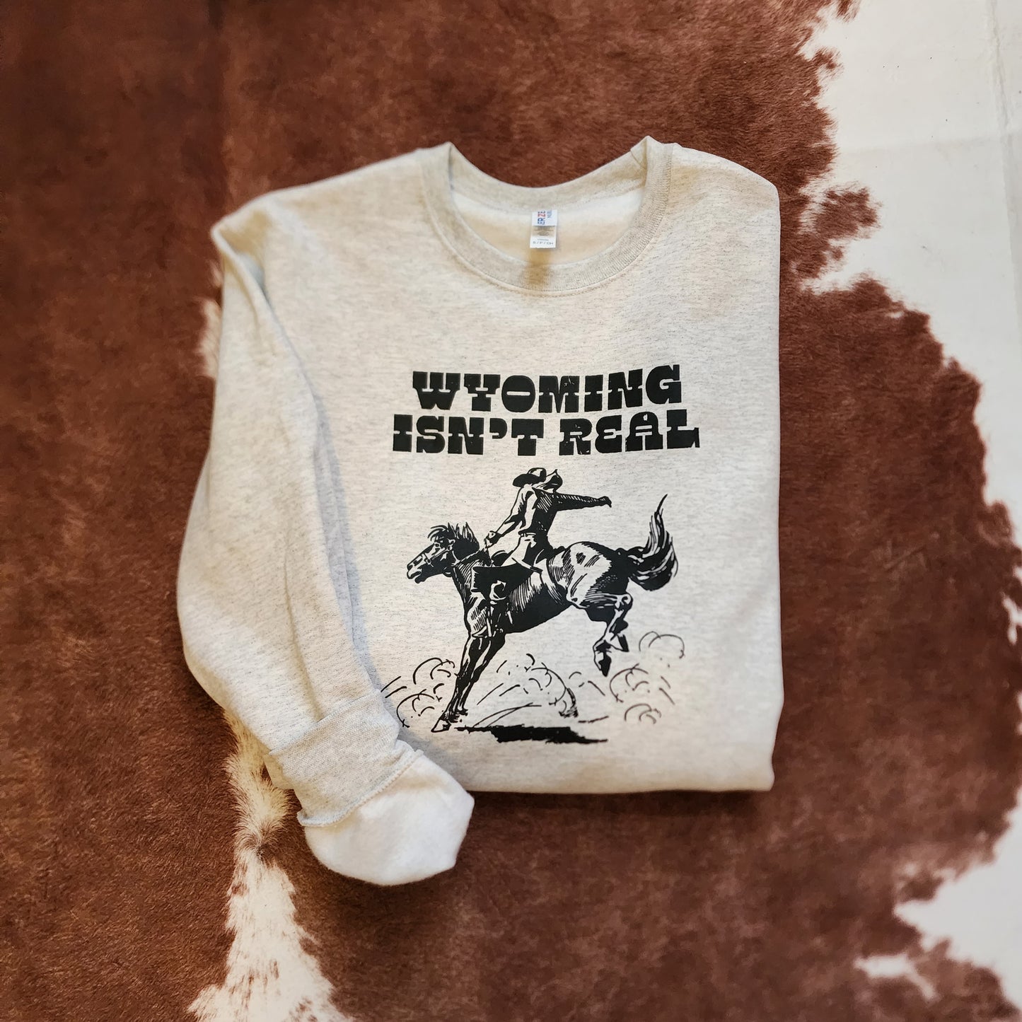 Crewneck Sweatshirt- Oatmeal Heather