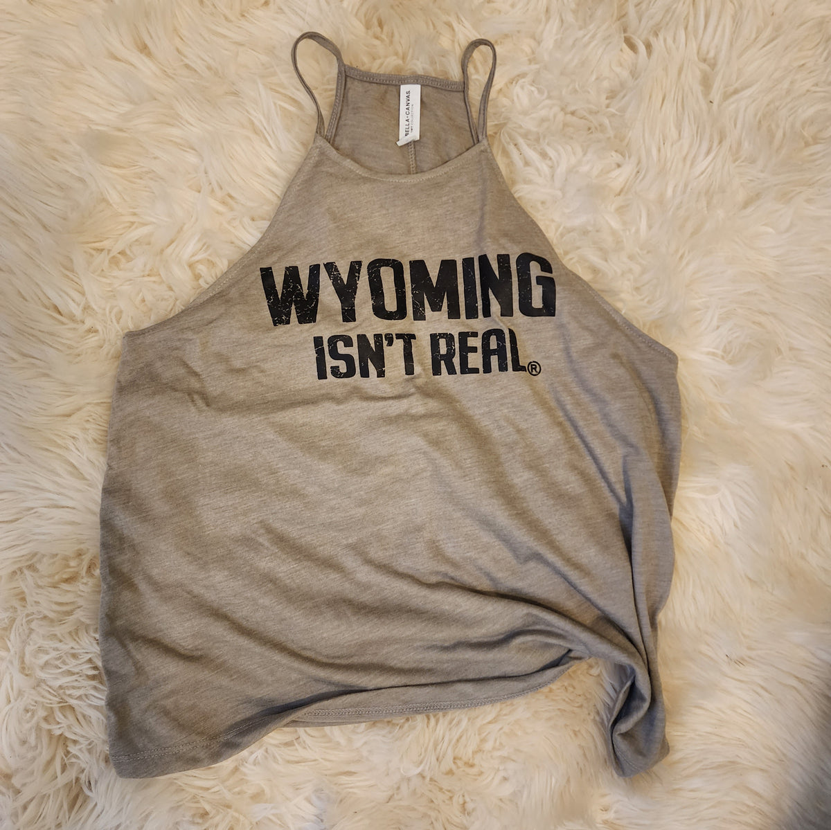 Tank Top-Heathered Stone
