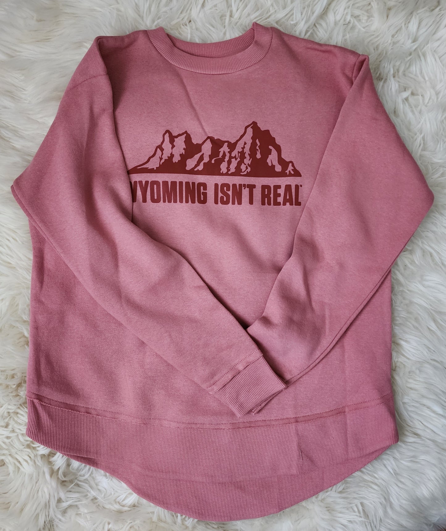 Crewneck Sweatshirt- Mauve