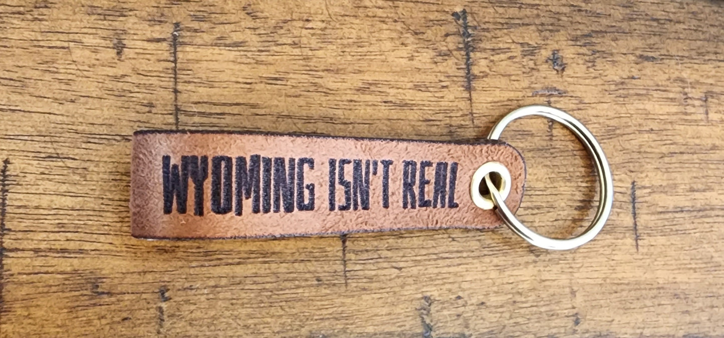 Keychain-Suede