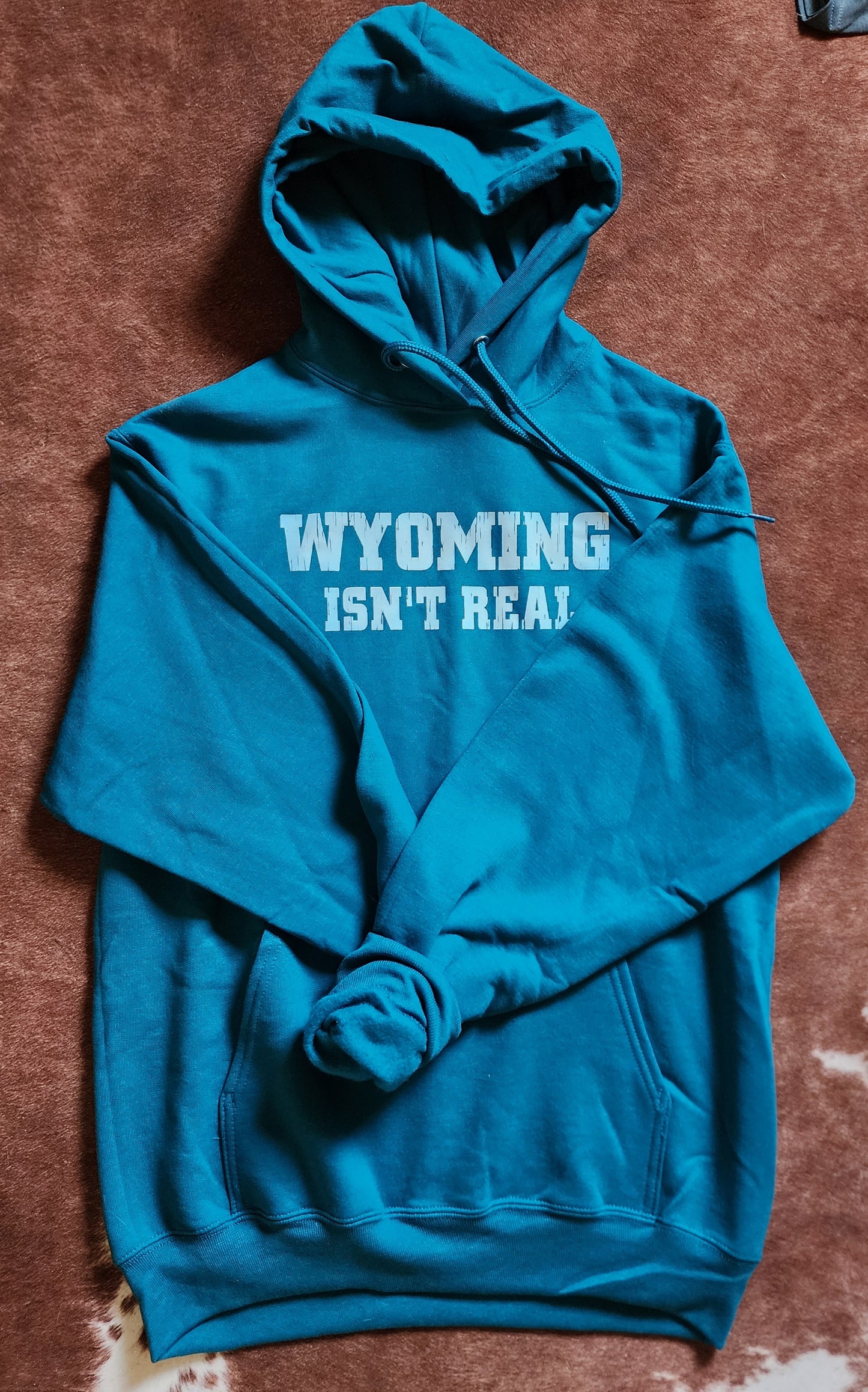 Hooded Sweatshirt-Teal