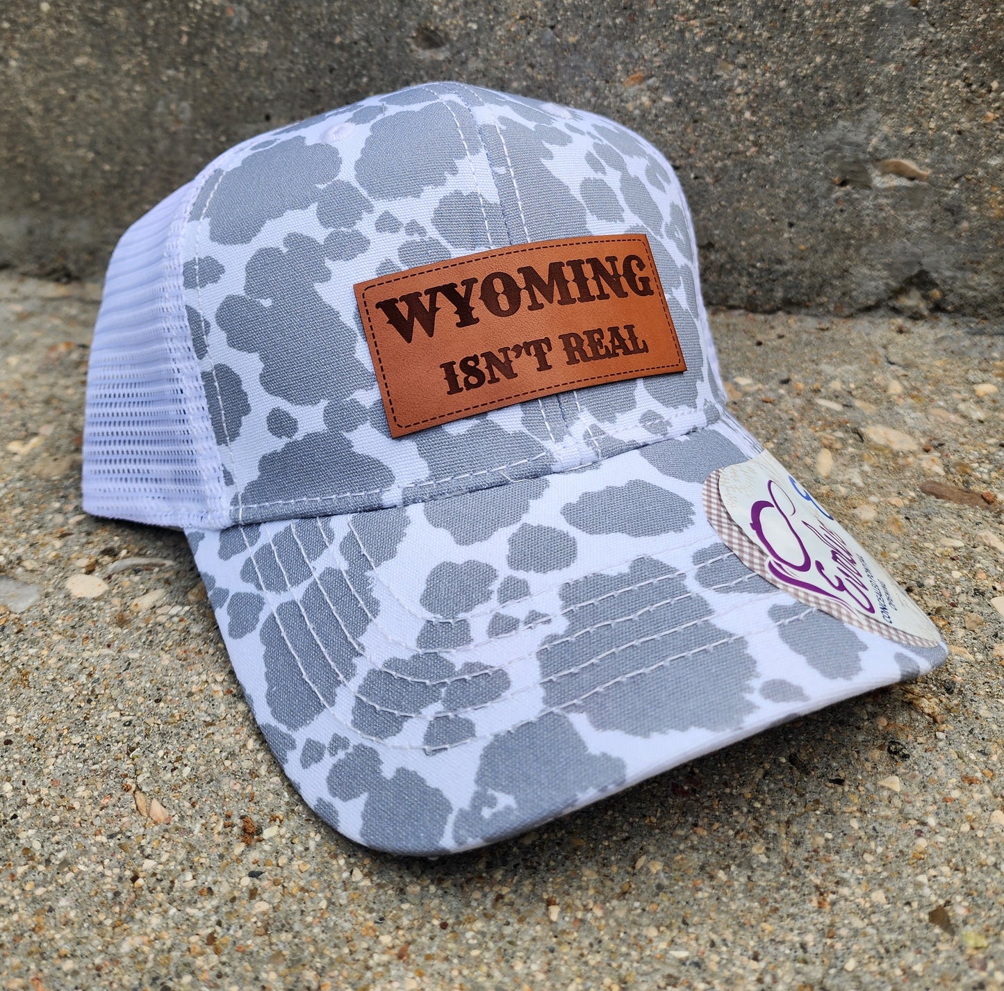 Women's Ball Cap Cow print