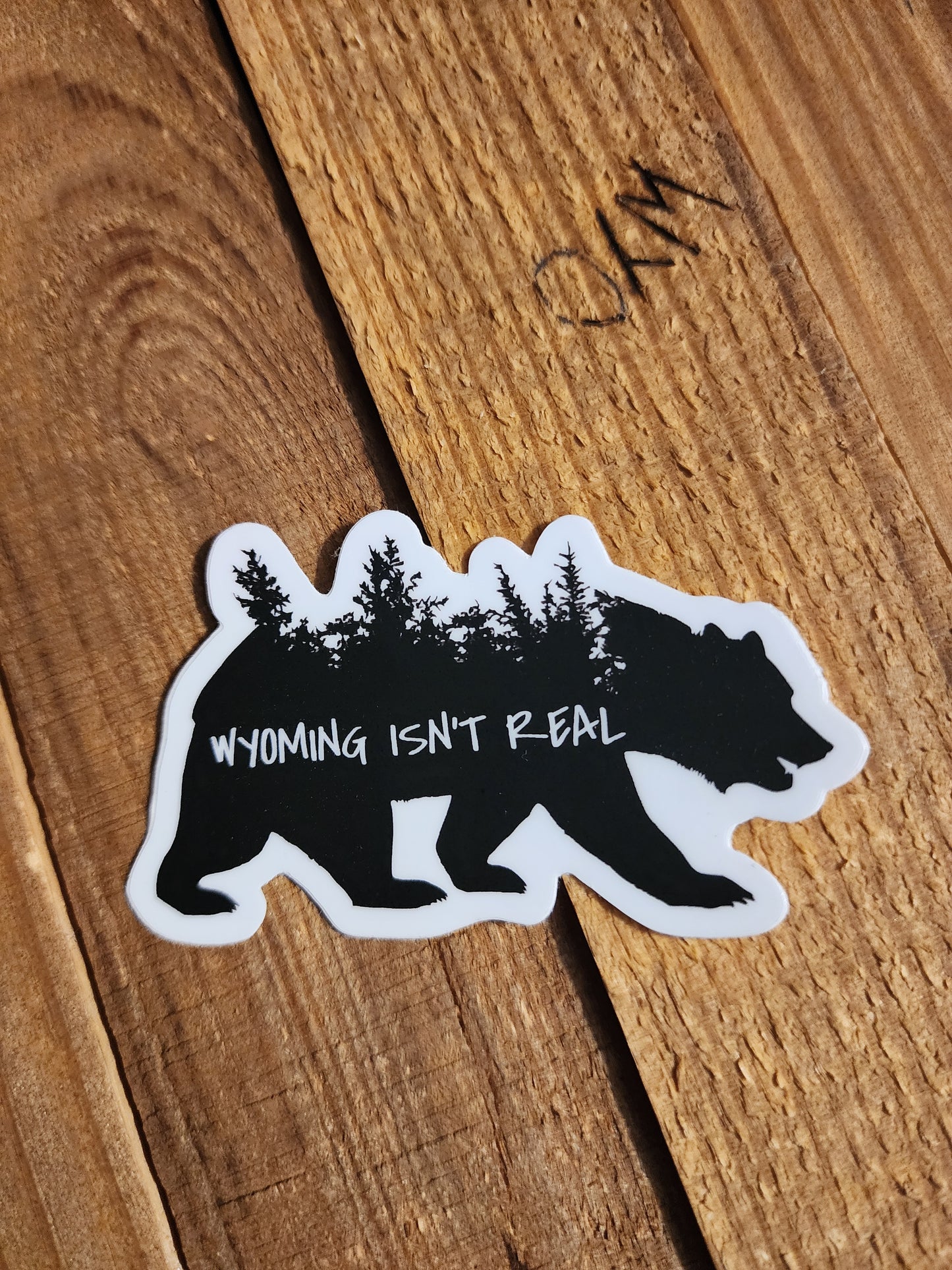 Sticker-Die Cut Bear