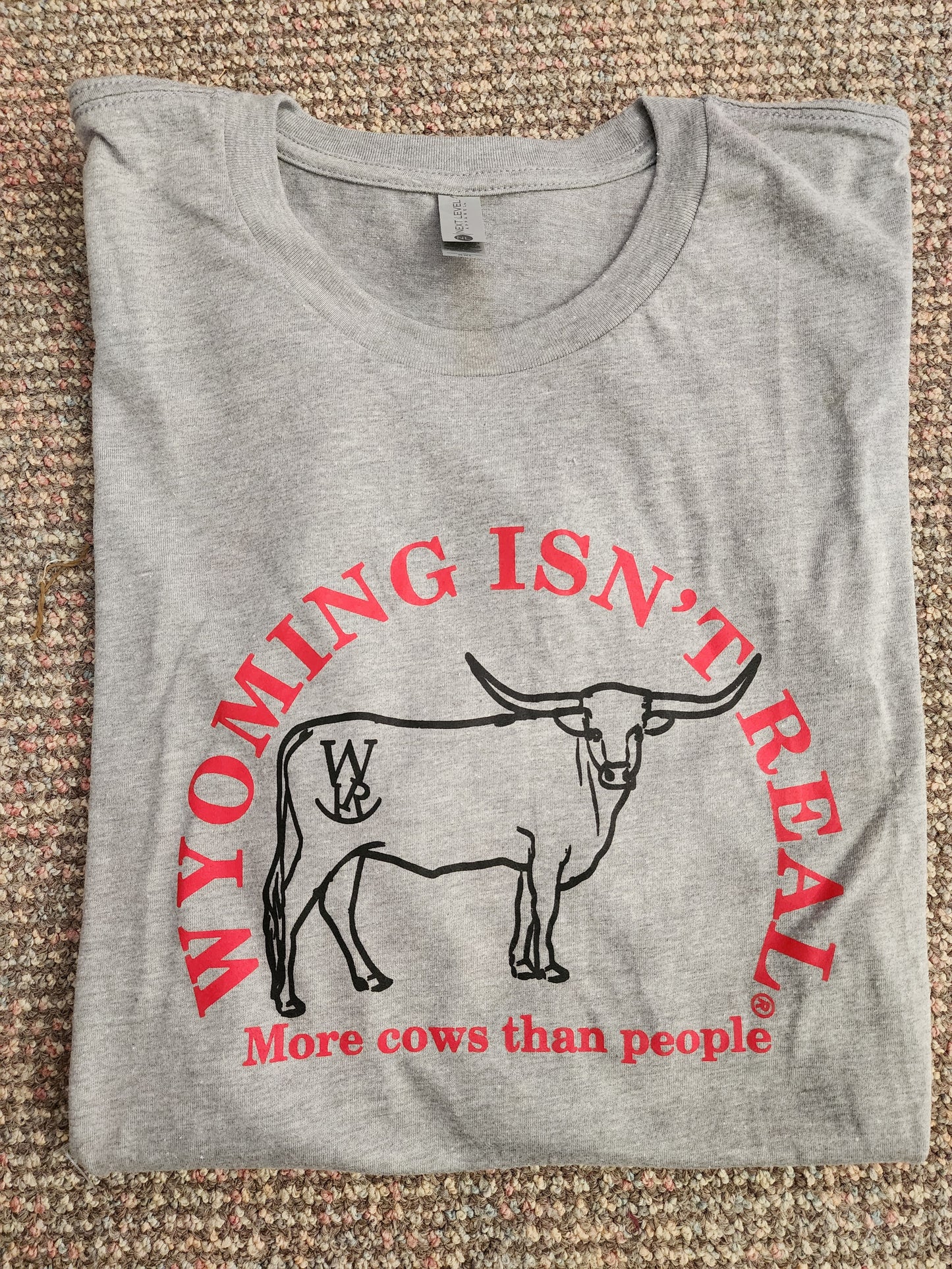 A-SALE T-Shirt Light Grey More Cows
