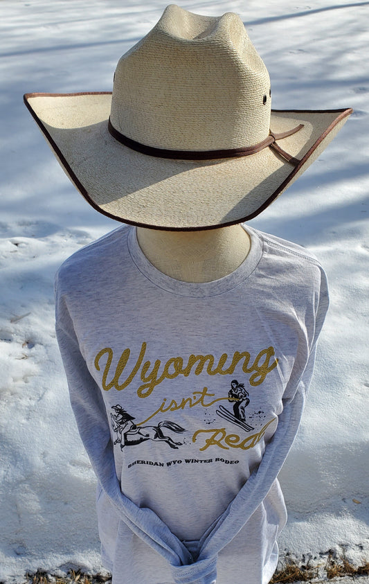 Long Sleeve T-Shirt Wyo Winter Rodeo