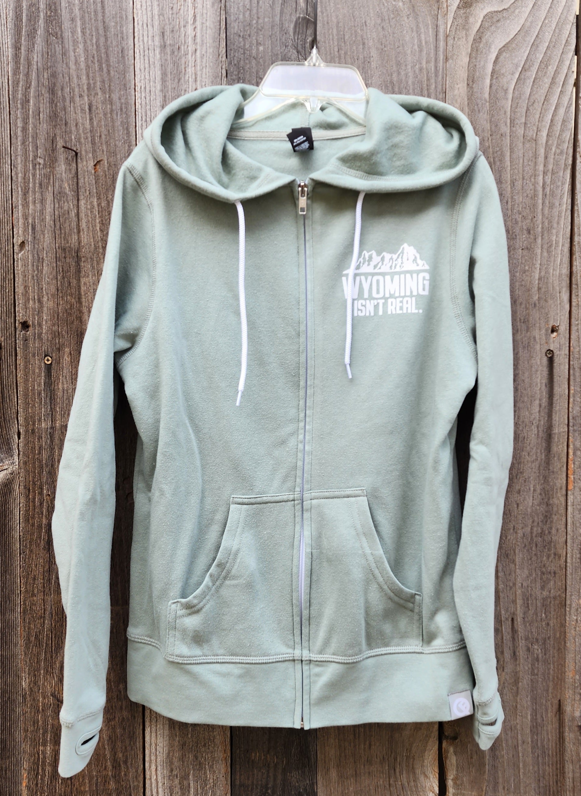 Rhude Full Zip Hoodie S / Sage