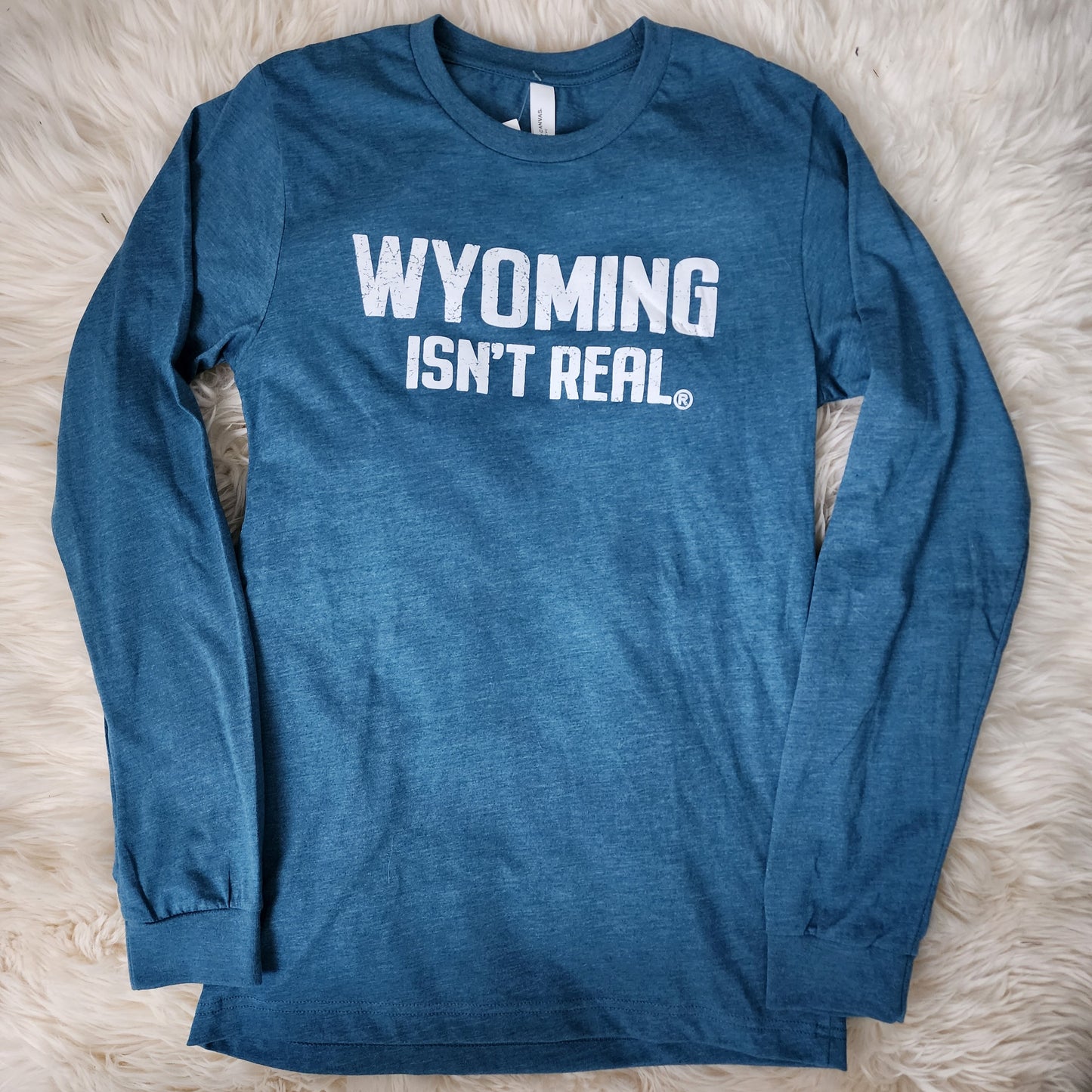 Long Sleeve T-Shirt-Heather Deep Teal