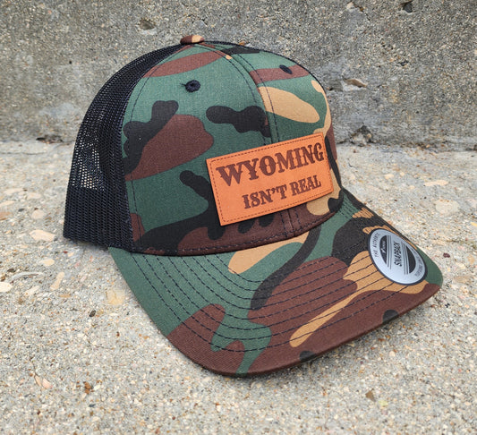 Trucker Hat Green Camo/Black