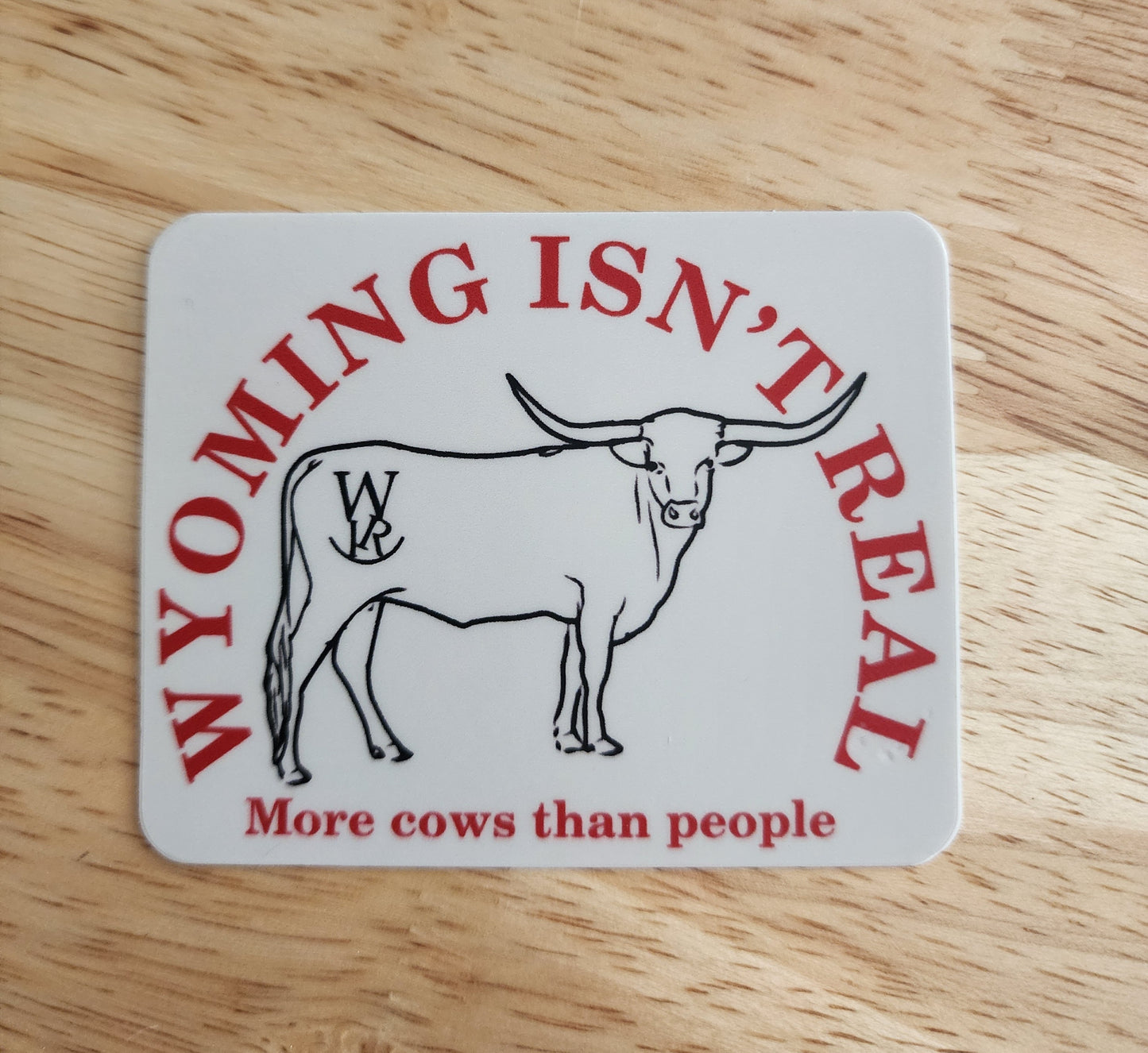 Sticker-More Cows Than People