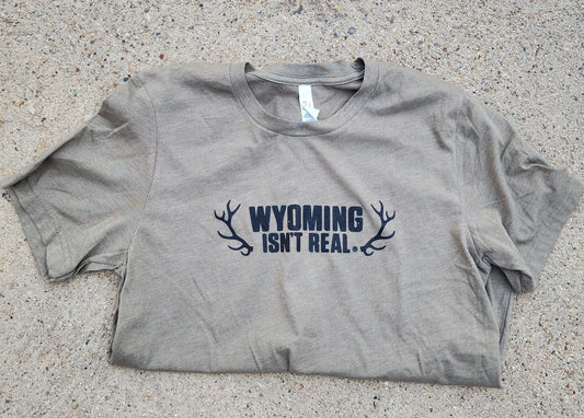 T-Shirt Military Green Antlers