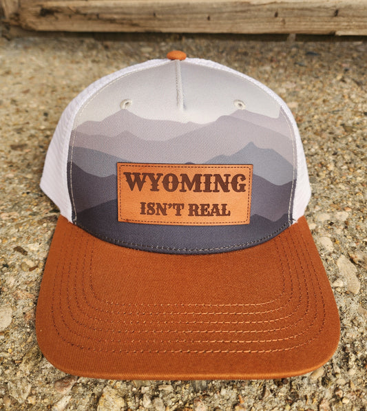 Trucker Hat Shades of Grey/Carmel