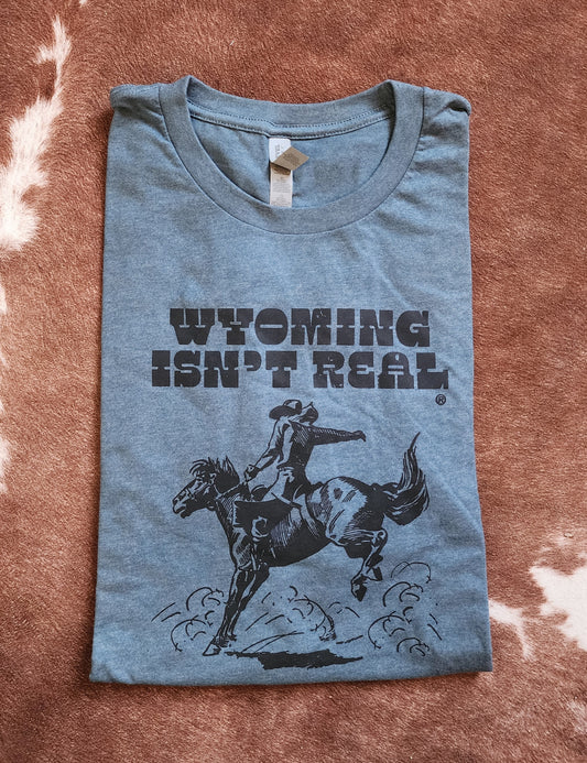 A-SALE T-Shirt Heather Deep Teal Rodeo