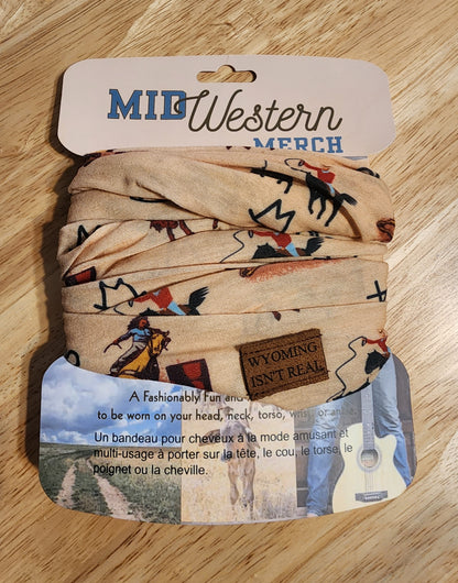 Stretchy Wrap- Vintage Cowboy