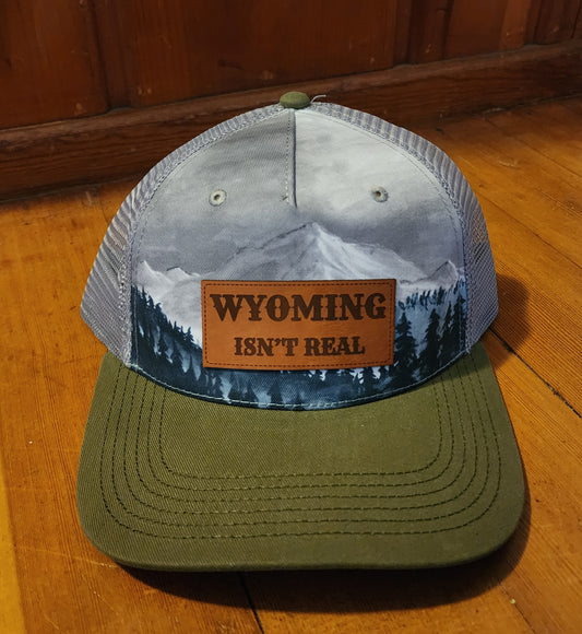 Trucker Hat Olive Green/Grey