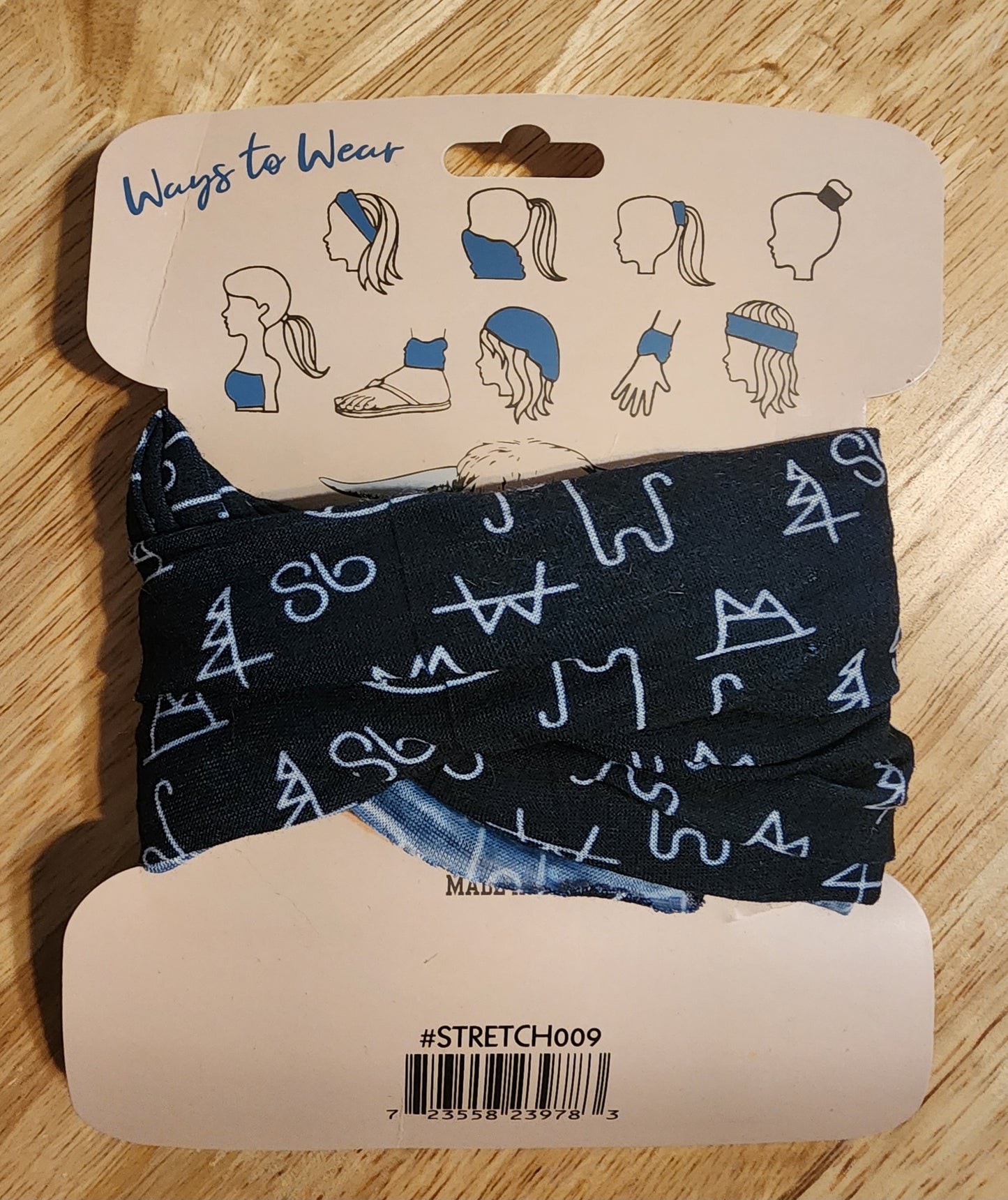 Stretchy Wrap- Black Brand