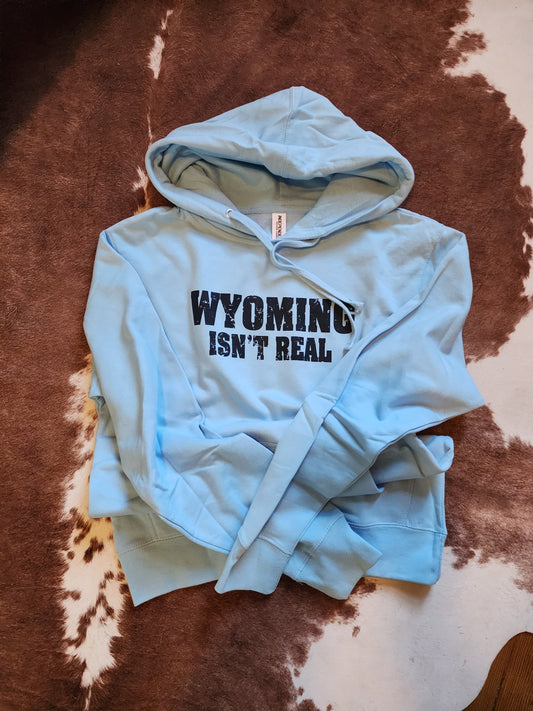 Hooded Sweatshirt Blue Aqua