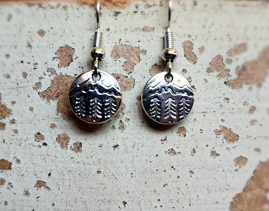 Earrings-Pine Trees